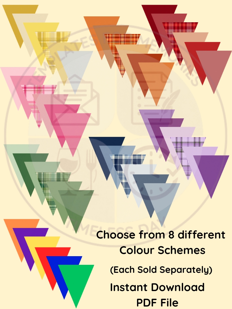 triangle banner mock up picture 1500 x 2000