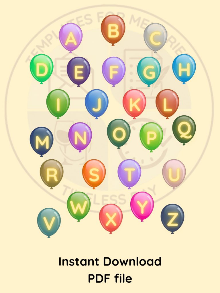 alphabet generic balloon banner mock up1