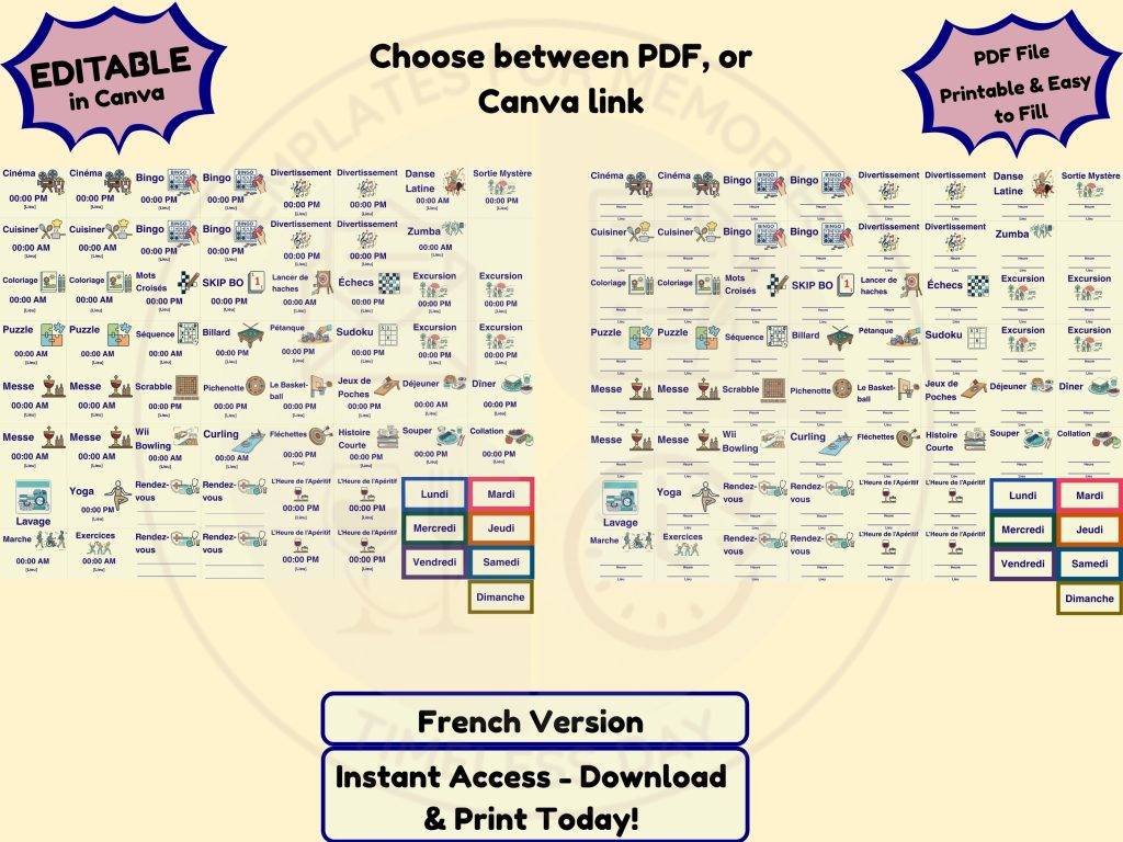 senior activity cards website mockup 2